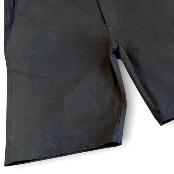 Callaway Classic Chino Casual Golf Shorts Stretchy Size 38 Dark Brown Flat Front - Picture 4 of 12